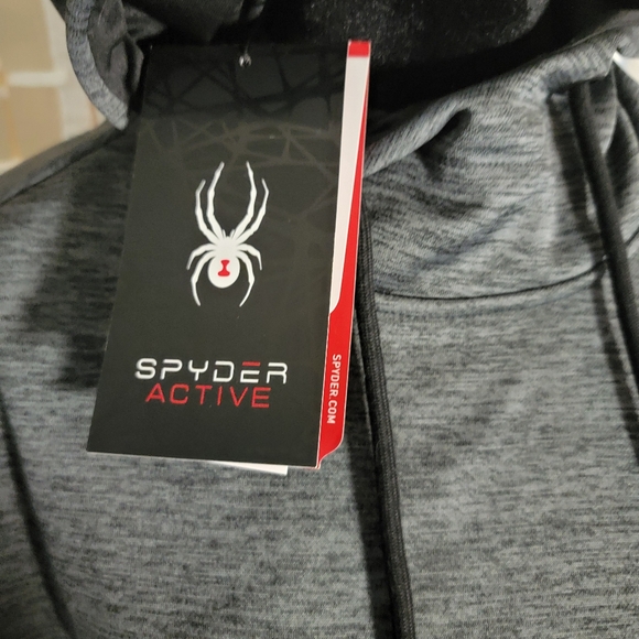 Spyder Pro Hoodie Sweatshirt Pullover NWT, size LRG - Picture 4 of 10
